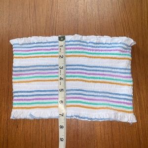 NWOT me to we striped tube top